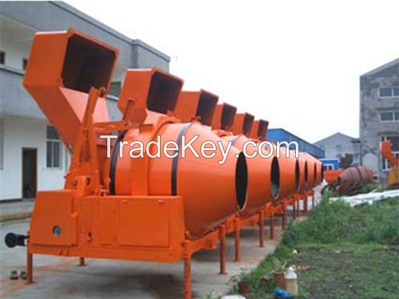 JZR350 Diesel Hydraulic Mobile Drum Concrete Mixer