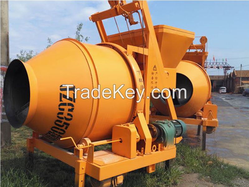 Minrui Group JZC350 Mobile Drum Concrete Mixer