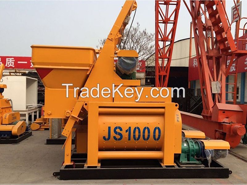 SGS JS1000 Twin shaft Compulsory Concrete Mixer