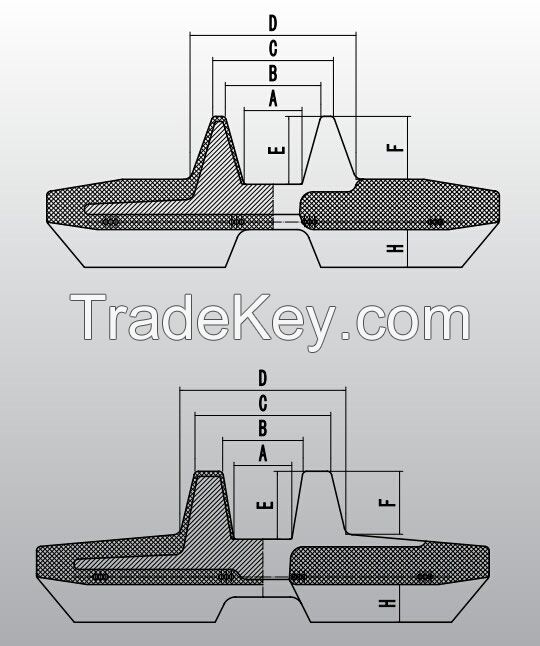 agriculture rubber track