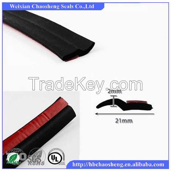 Car Door Sound Insulation 3M Rubber seal Strip