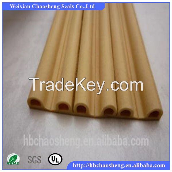 P type wooden door rubber seals