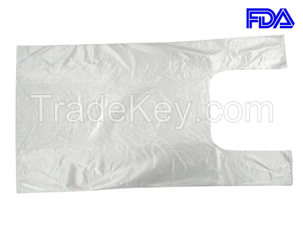 lldpe plastic bag(vest type)