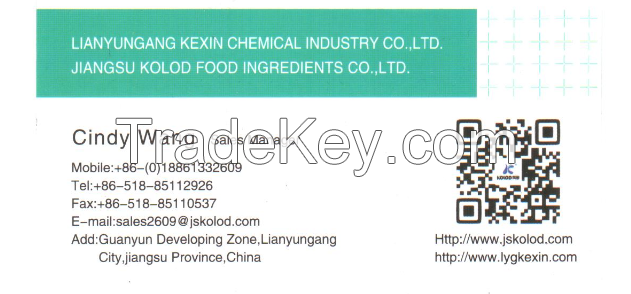 manufacturer supply Potassium chloride food grade