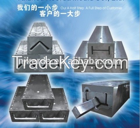 square tube pultrusion mould fiberglass pultrusion die angld mold U-channel pultrusion mold