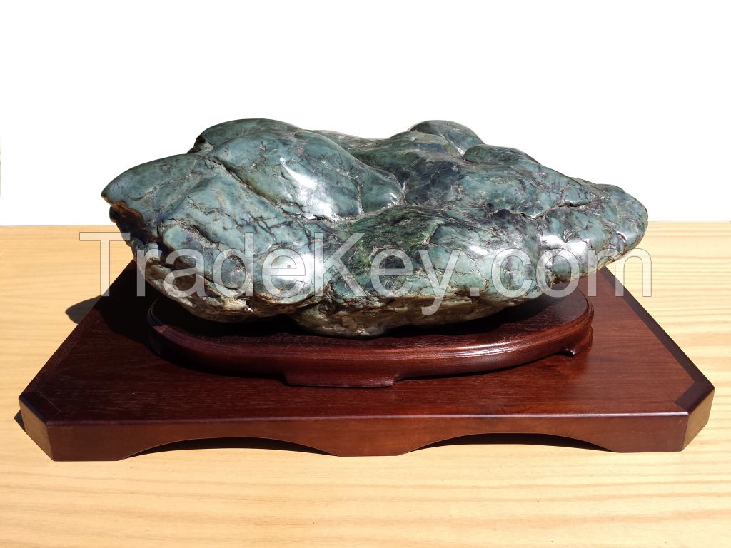 Blue Dream Jade (Nephrite) Rough