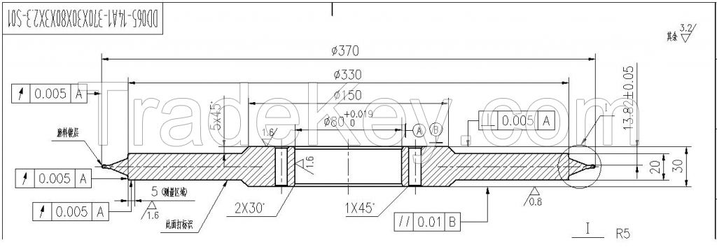 CBN grinding wheel for transmission shaft slotting CBN slotting wheel