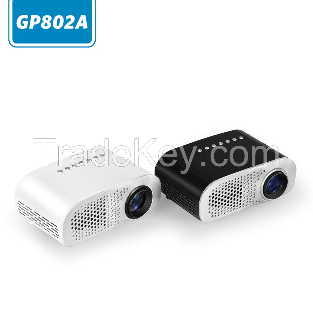 Simplebeamer GP802A, 200 lumens double HDMI with TV, new mini led projector