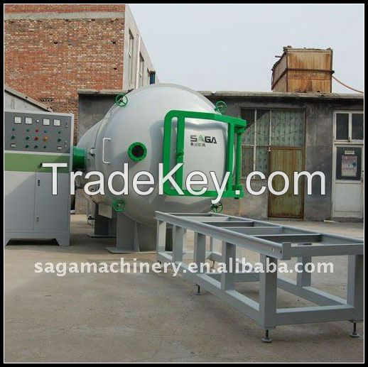 High frequency furniture wood drying machine with vacuum condition