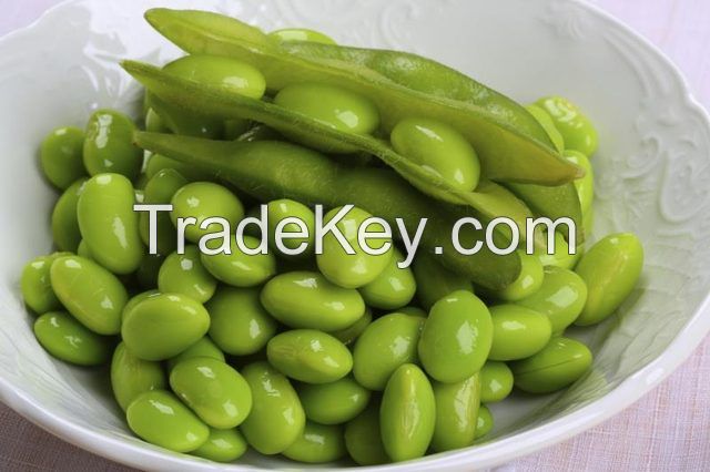 Frozen green soybean