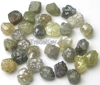 Natural Industrial White Loose Rough Diamonds