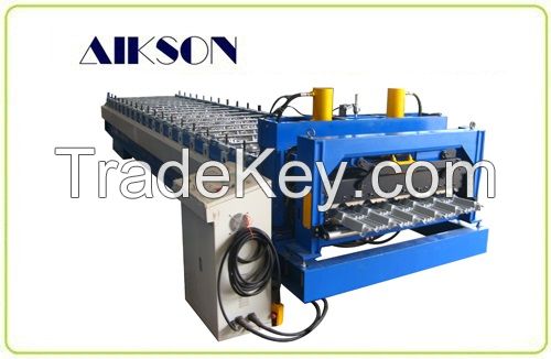 Roof tile roll forming machine