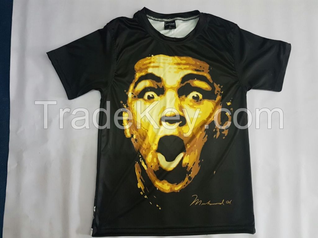 T shirts | Sublimation T shirts | Digital Printed T shirts