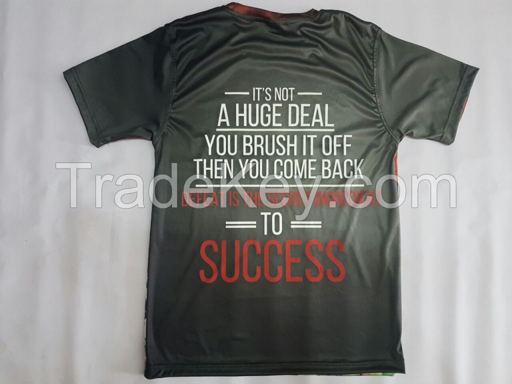 T shirts | Sublimation T shirts | Digital Printed T shirts