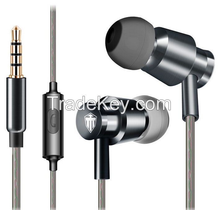 Cosonic Metal Aluminum Magic Sound Stereo Rich Bass In Ear Headphones