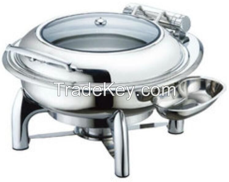 Restaurant Supplies Catering Wholesale Oval Chafing Dish, Dome Chafing Dish , Steel Chafing Dish