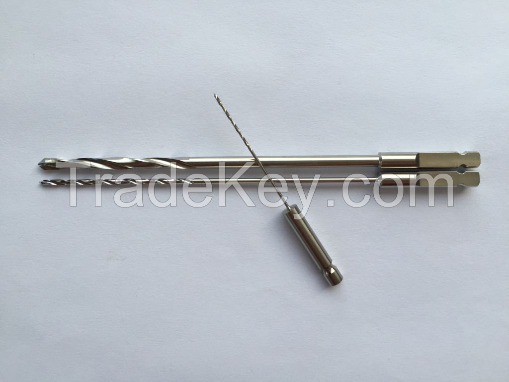 9Cr18Mo Staniless steel drill bits for surgery