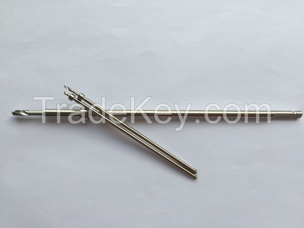 Staniless steel drill bits for surgical operation