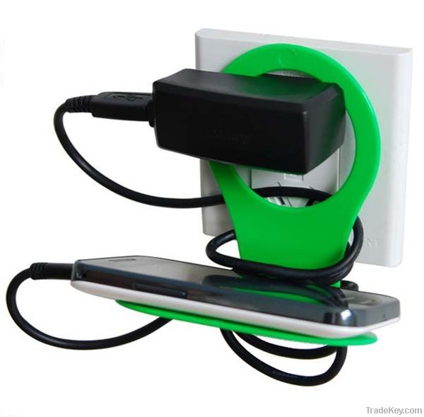 Wall mobile phone/ MP3 charging holder