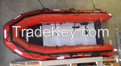Seamax Ocean430T 14ft Red Commecial Grade Inflatable Boat