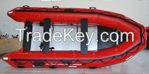 Seamax Ocean430T 14ft Red Commecial Grade Inflatable Boat 