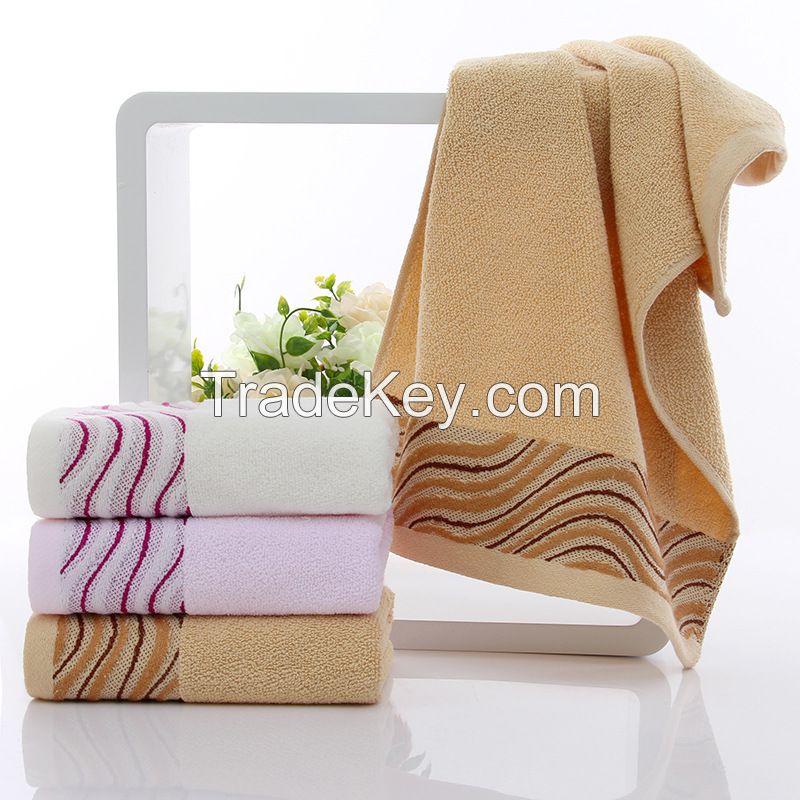 customized designs cotton terry hand towels made in china factory    