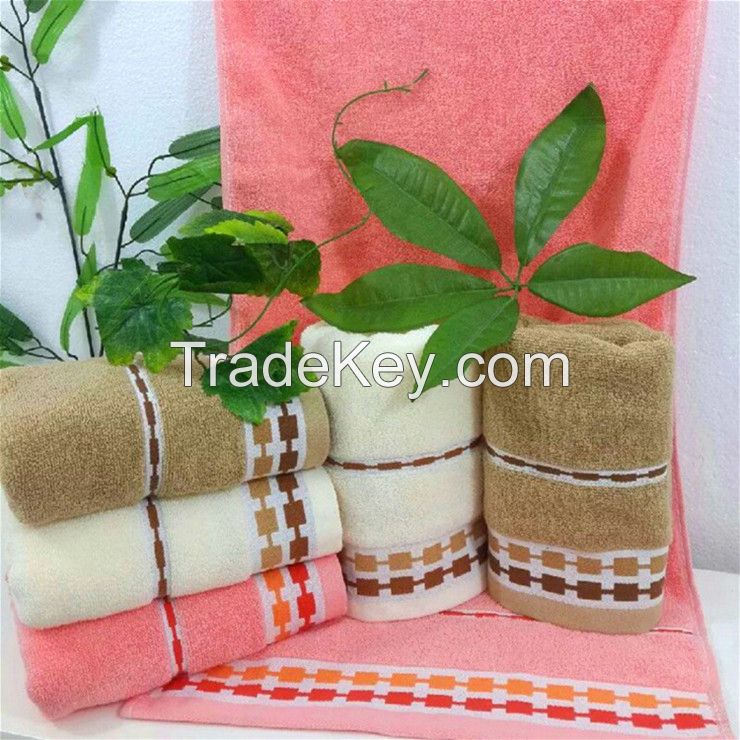 100% cotton FACE towels china factory     