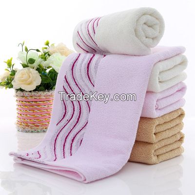 customized designs cotton terry hand towels made in china factory 