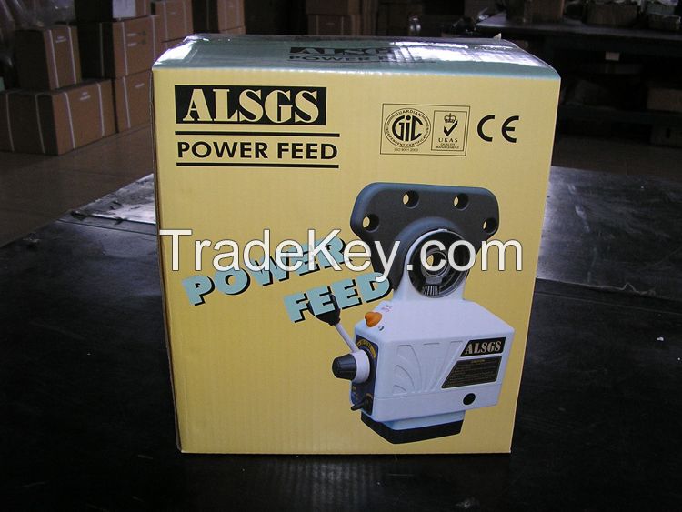 ALSGS Power feed table feed AL-410S for milling machine X/Y axis Vertical electronic power feed
