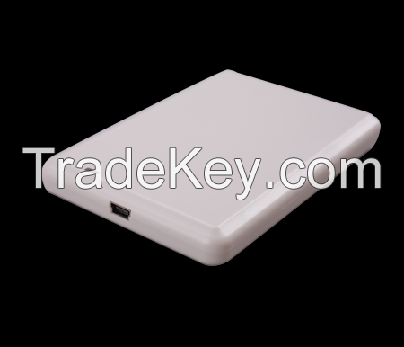 White Portable Mini USB UHF Passive RFID Desktop Reader
