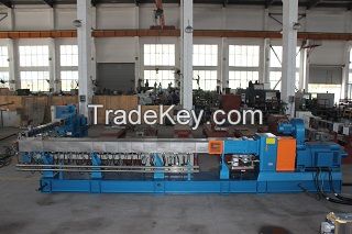 China supplier twin screw extruder recycle plastic granules making machine price