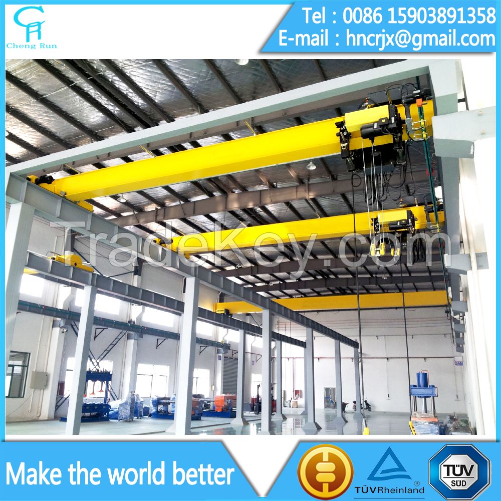 1ton 2ton 3ton 5ton  Electric Single Girder European Overhead Crane