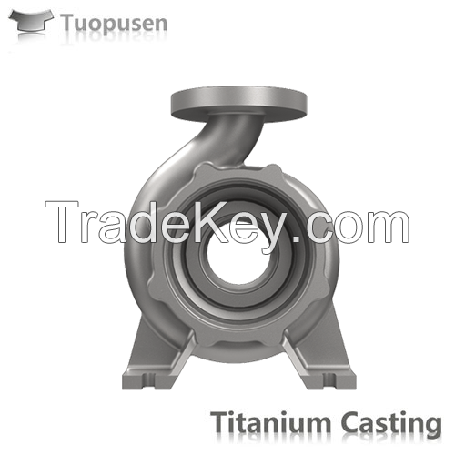 ASTM B367 titanium investment casting valves