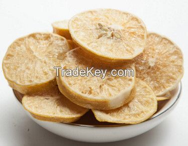 China Freeze Dried Lemon-Mango-Strawberry-Yellow peach - Honey lemon-Orange-Citrus-Apple grain