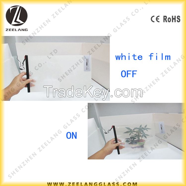 Light switchable office partition smart pdlc film, Self-adhesive pdlc film