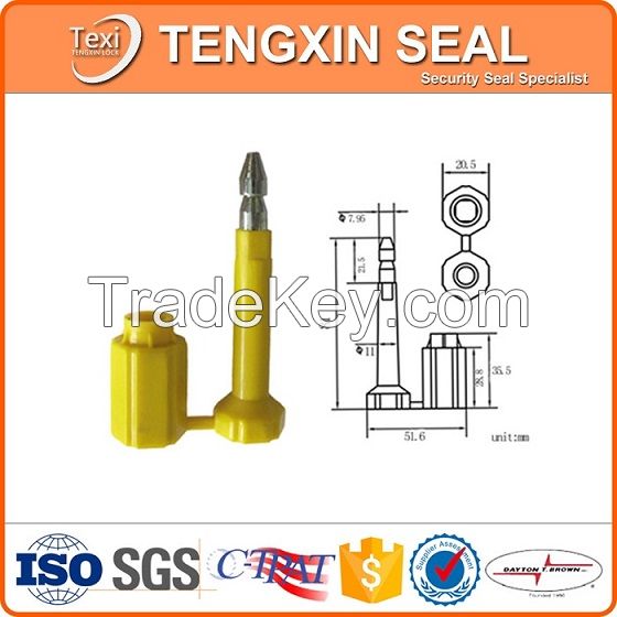 Single Use Container Bolt Seals