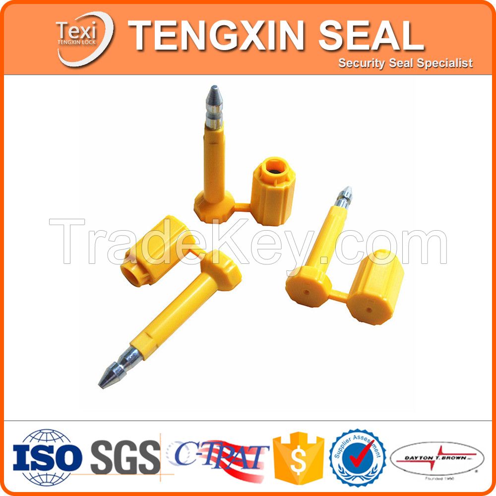 Container Seals for Tampering Evidence