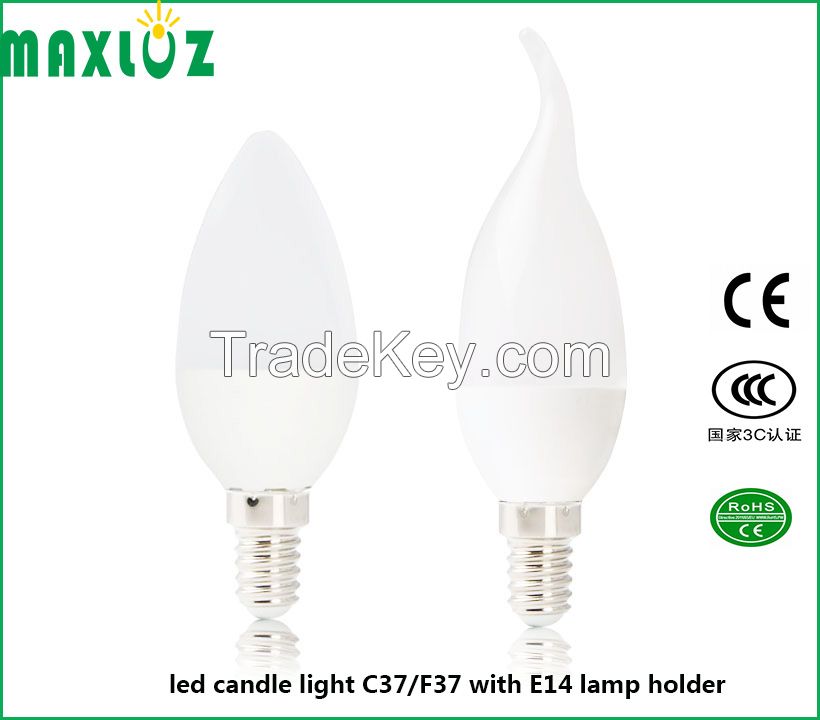 led candle light with E14 lamp holder ip45