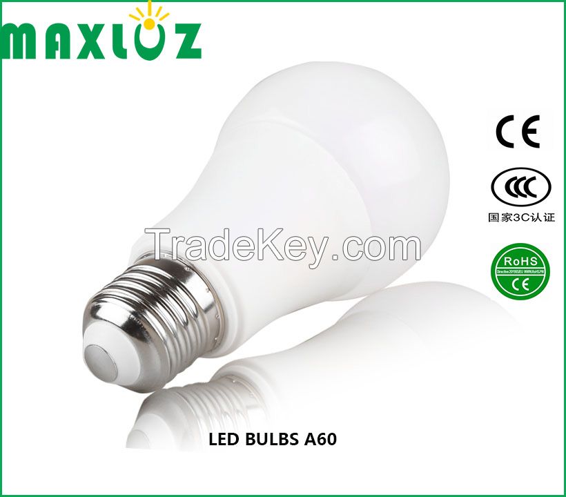 led bulbs A19 with E27 lamp holder