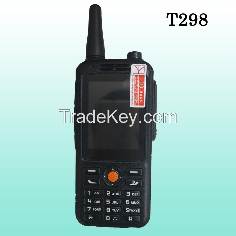 Intelligent two way radio T298 with screen TP display