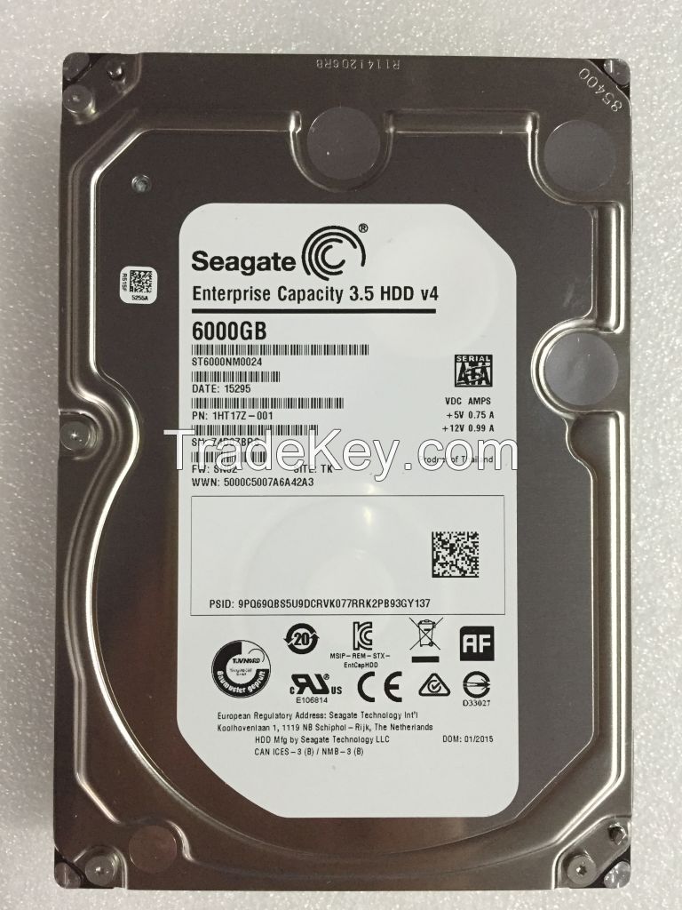 ST6000NM0024 6TB 7200 RPM 128MB Cache SATA 6.0Gb/s 3.5" Hard dirve