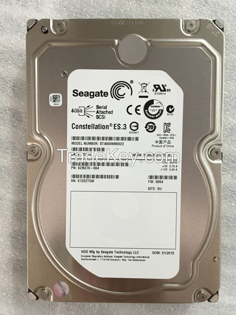 ST4000NM0023  3.5 HDD ES 4TB 7200RPM 6Gbps SAS 128 MB Cache Internal Bare Drive