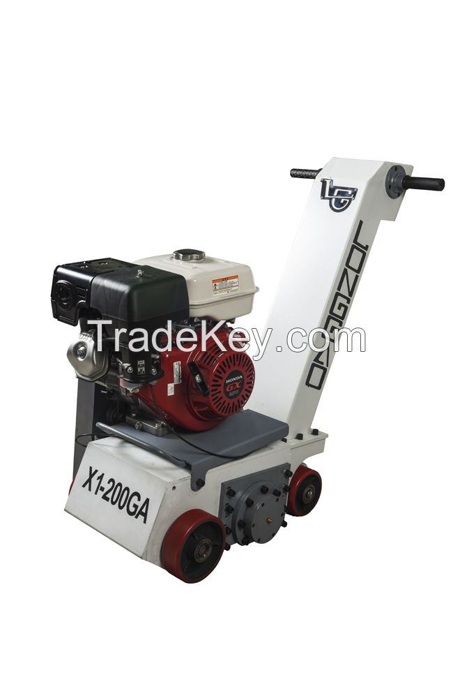 Auto-Walking Asphalt Milling Machine for Construction with Honda Gx270 9HP and Gear Box (X1-200GA)