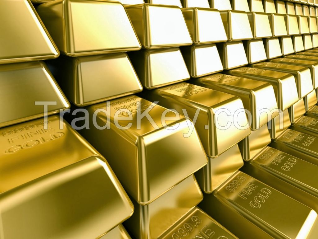 23 carat Gold Nuggets And Bars Processed