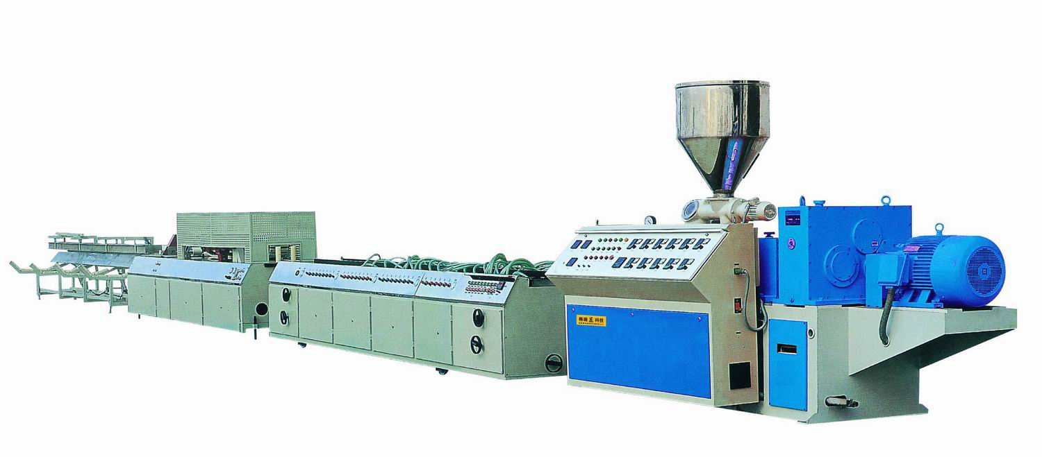 Plastic Special-Shaped Material, Multiple-Holepipe Production Line