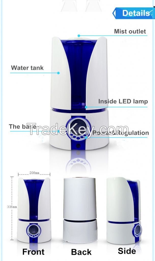 Easy home essential oil LED ultrasonic humidifier GL-1108