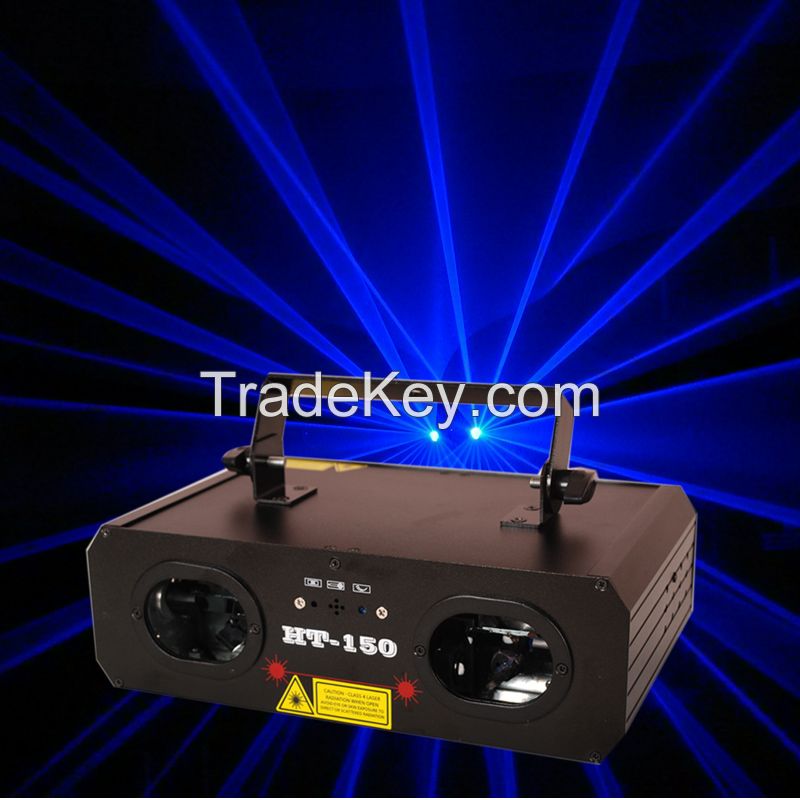 Amazon Top Seller HT-150 800mw Blue Stage Laser Light Equipment Blue Lighting Laser Karaoke DJ Party Stage Light Disco Dance Floor Lights  