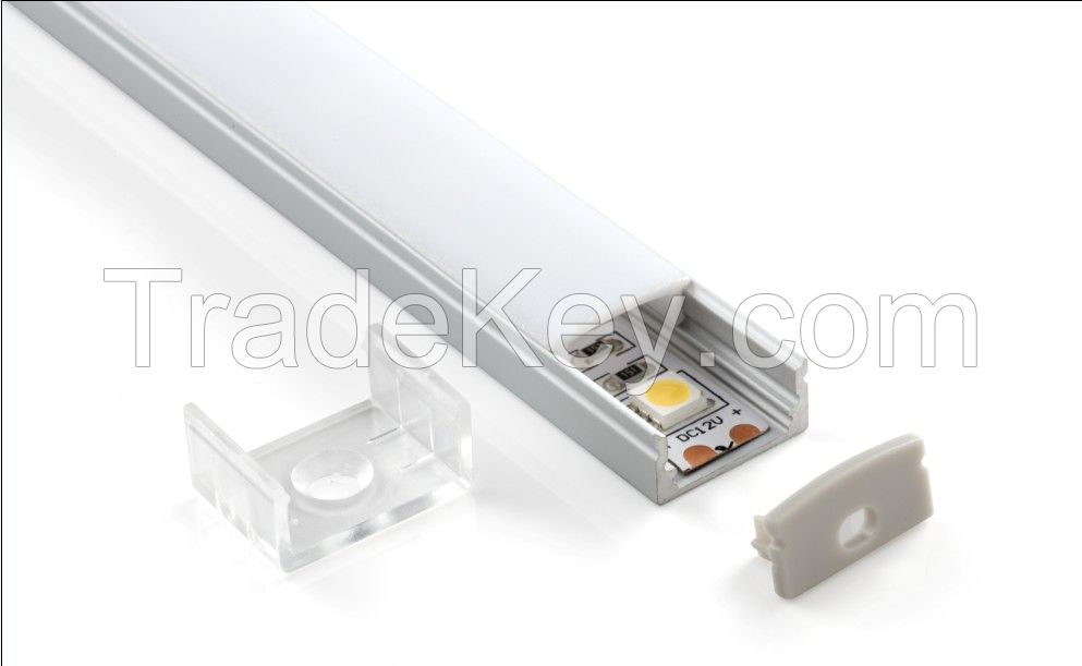recessed aluminum LED profile