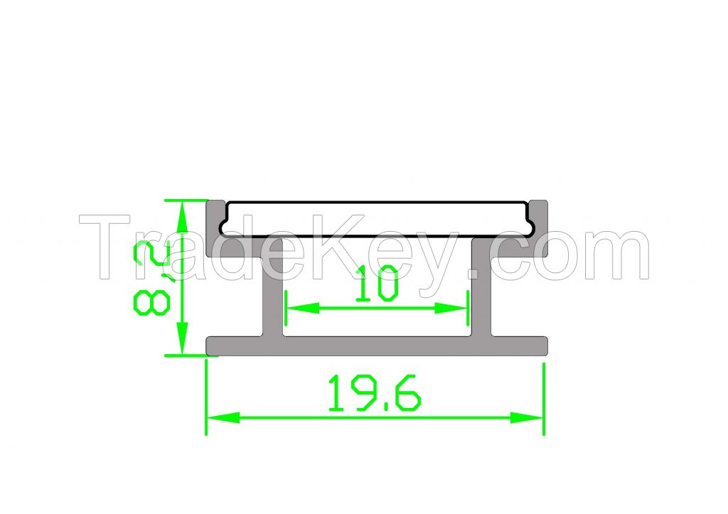 aluminum LED profile for floor