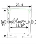 aluminum LED profile for surface mounting